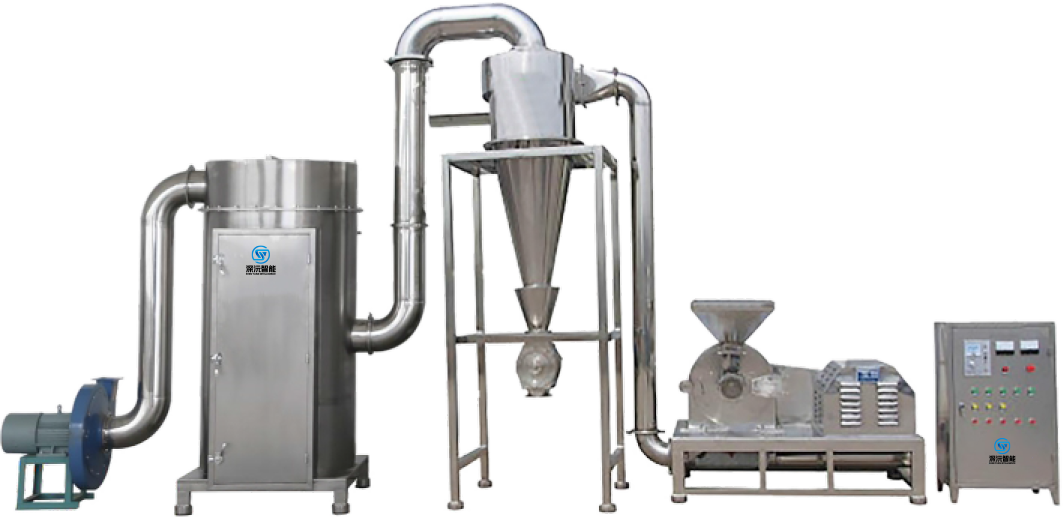 WLF-400型低温涡流式粉碎机